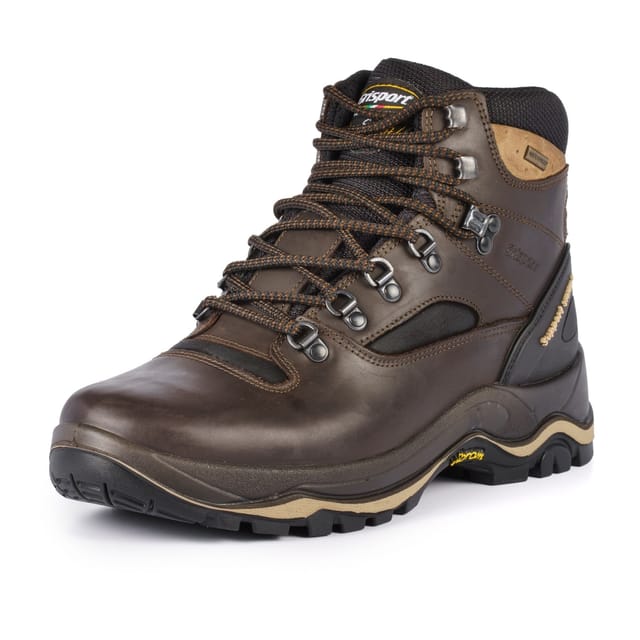 GriSport Grisport Men's Quatro Waxy Leather Walking Boots in Brown - 3