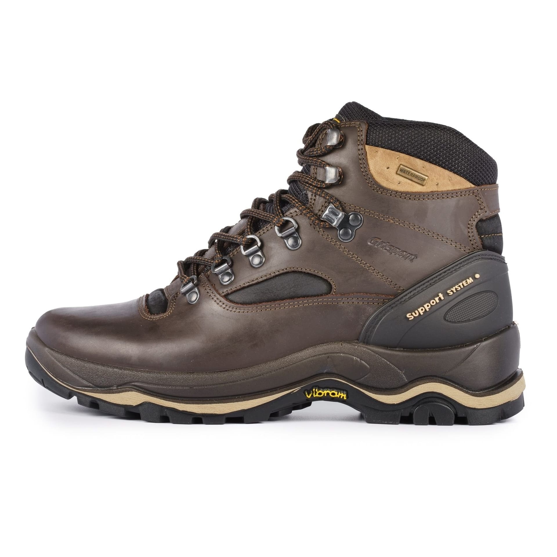 GriSport Grisport Men's Quatro Waxy Leather Walking Boots in Brown - 4