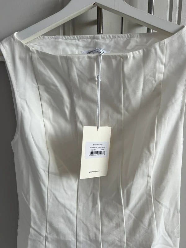 Peppermayo Peppermayo emelie white mini dress - 1