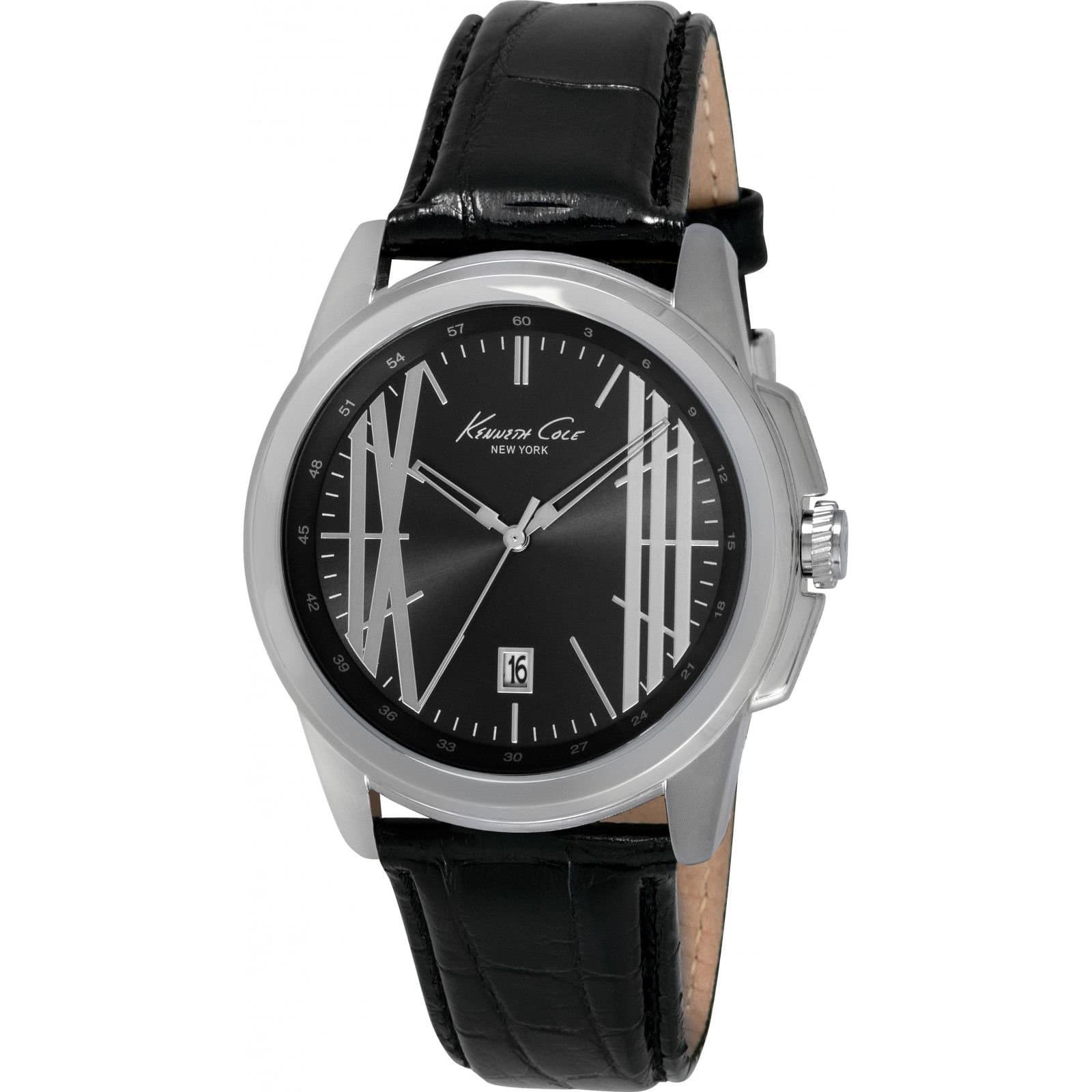 Kenneth Cole Kenneth Cole Men's IKC8095 44mm Quartz Watch in Black