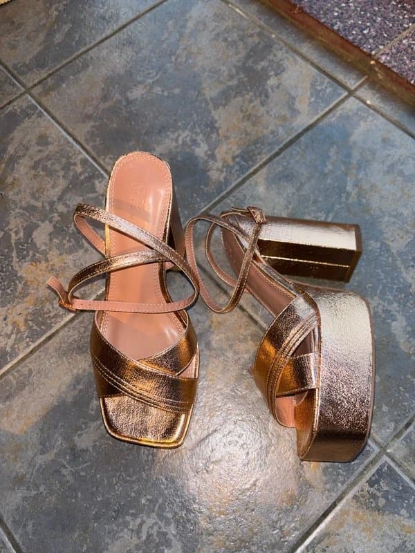 ASOS Design ASOS design chunky platform heels