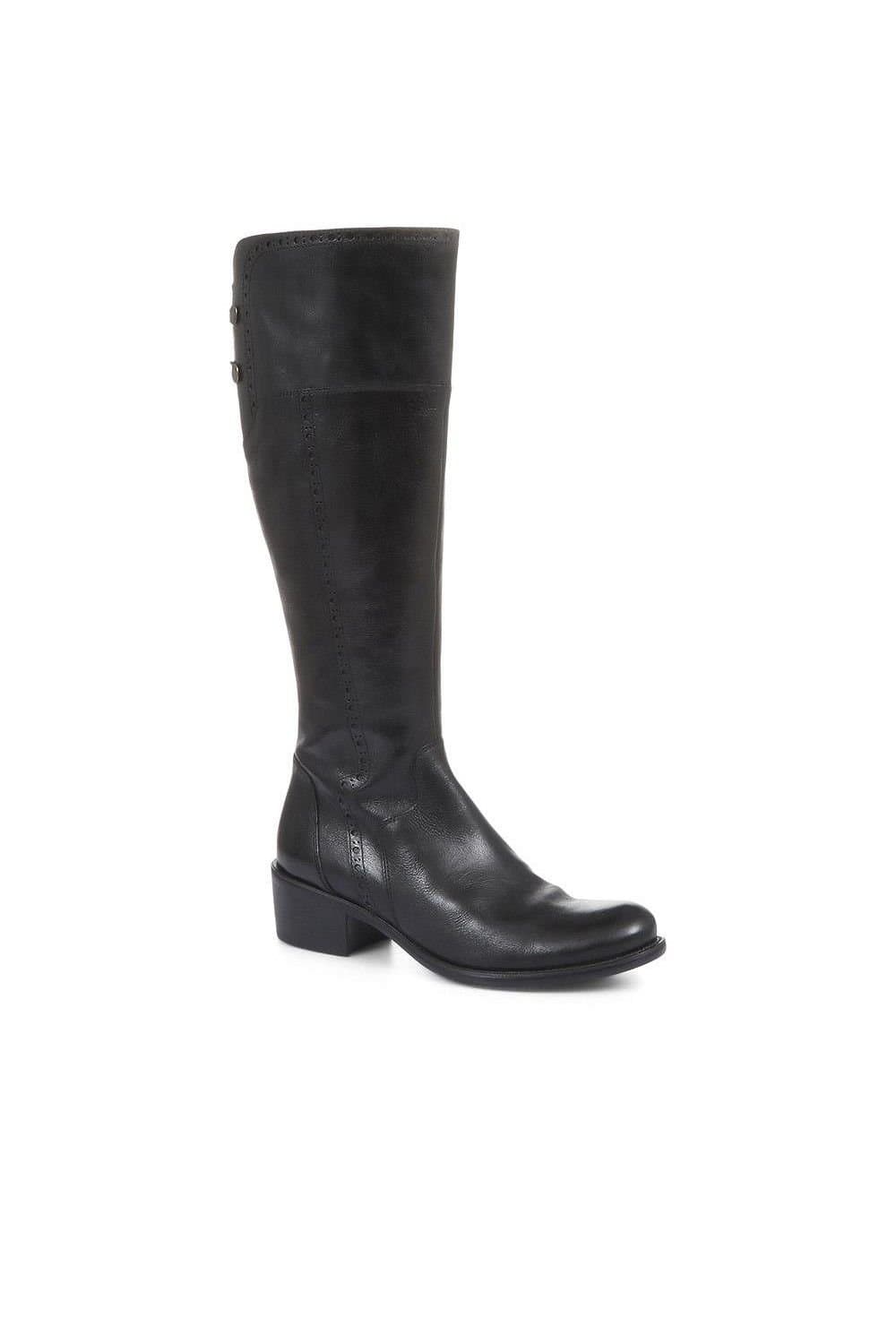 Jones Bootmaker Jones Bootmaker Black Leather Rider Boots