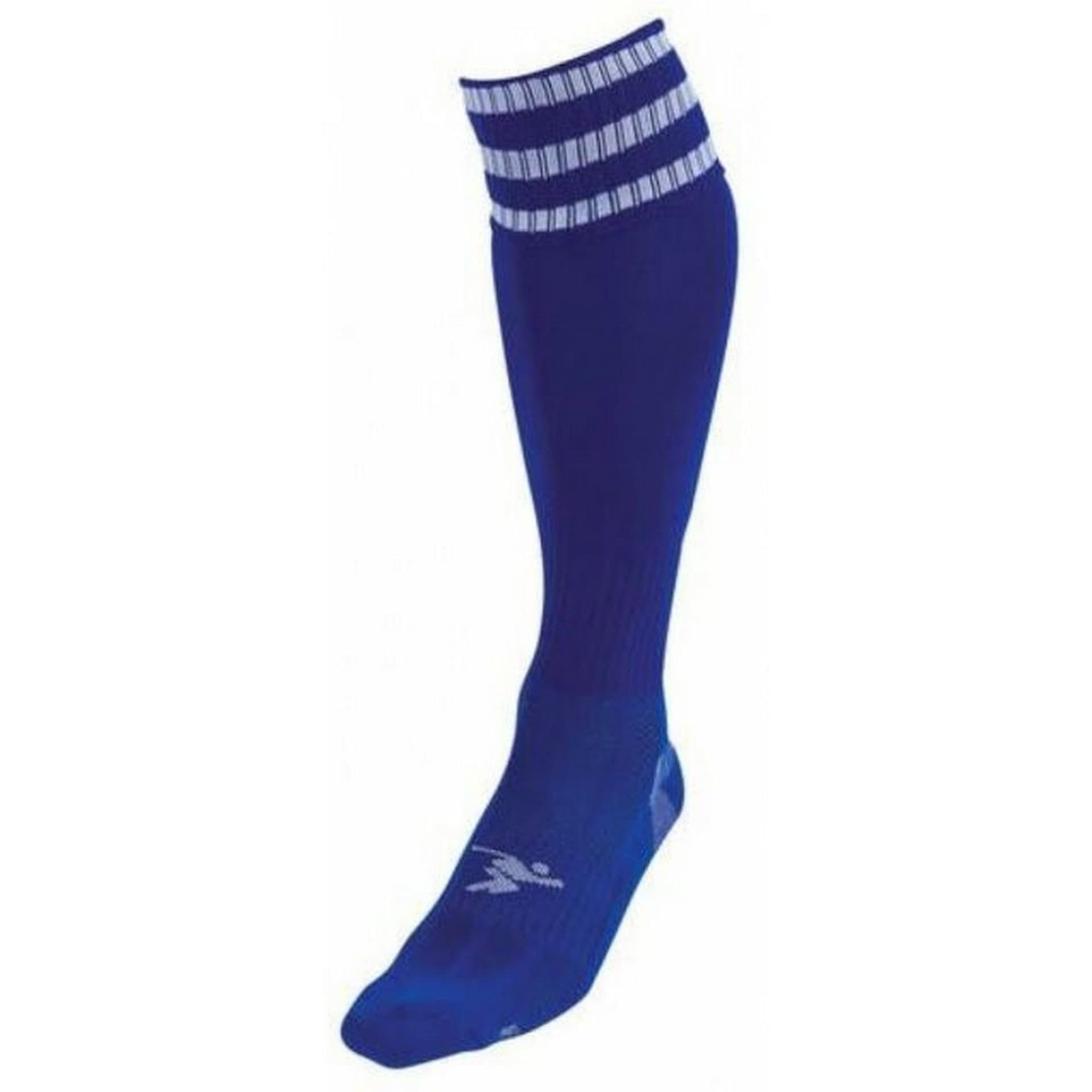 Precision Precision Men's Mid Blue 3 Stripe Pro Football Socks