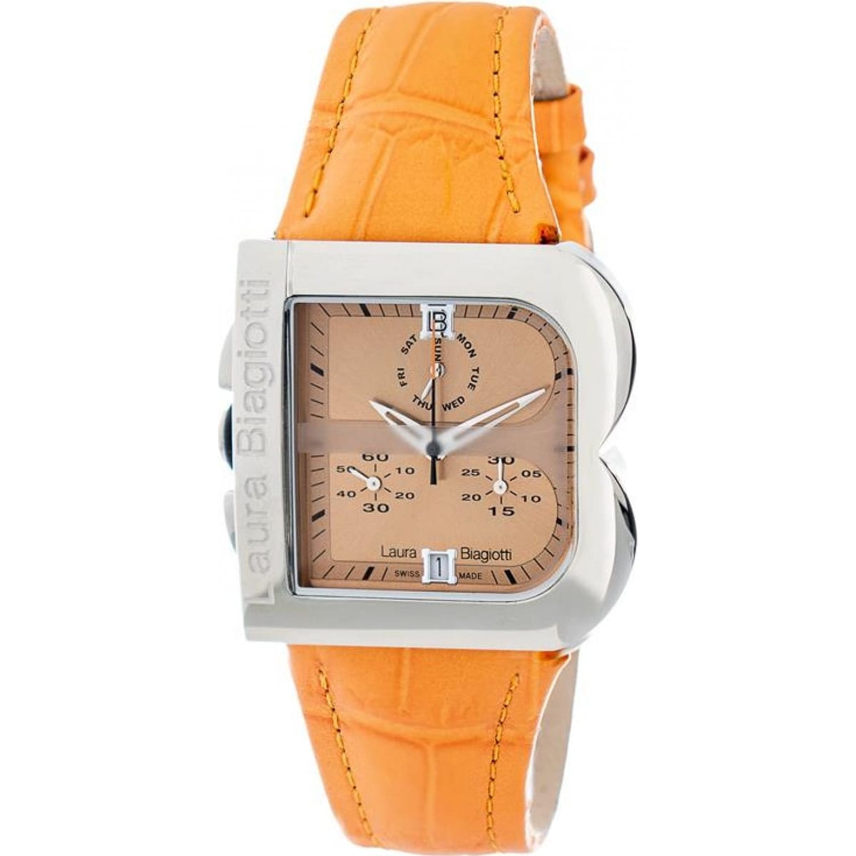 Laura Biagiotti Laura Biagiotti Women's LB0002L-NA 33mm Quartz Watch in Orange - 1