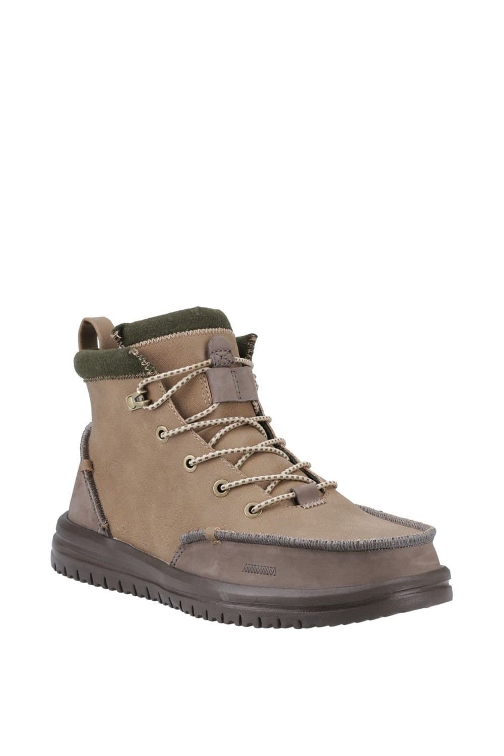 Hey Dude Hey Dude Men's Bradley Tumbled Classic Boots in Brown