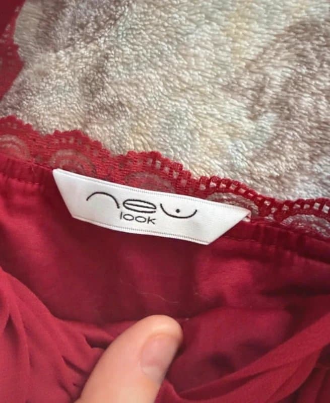 New Look Red corset top