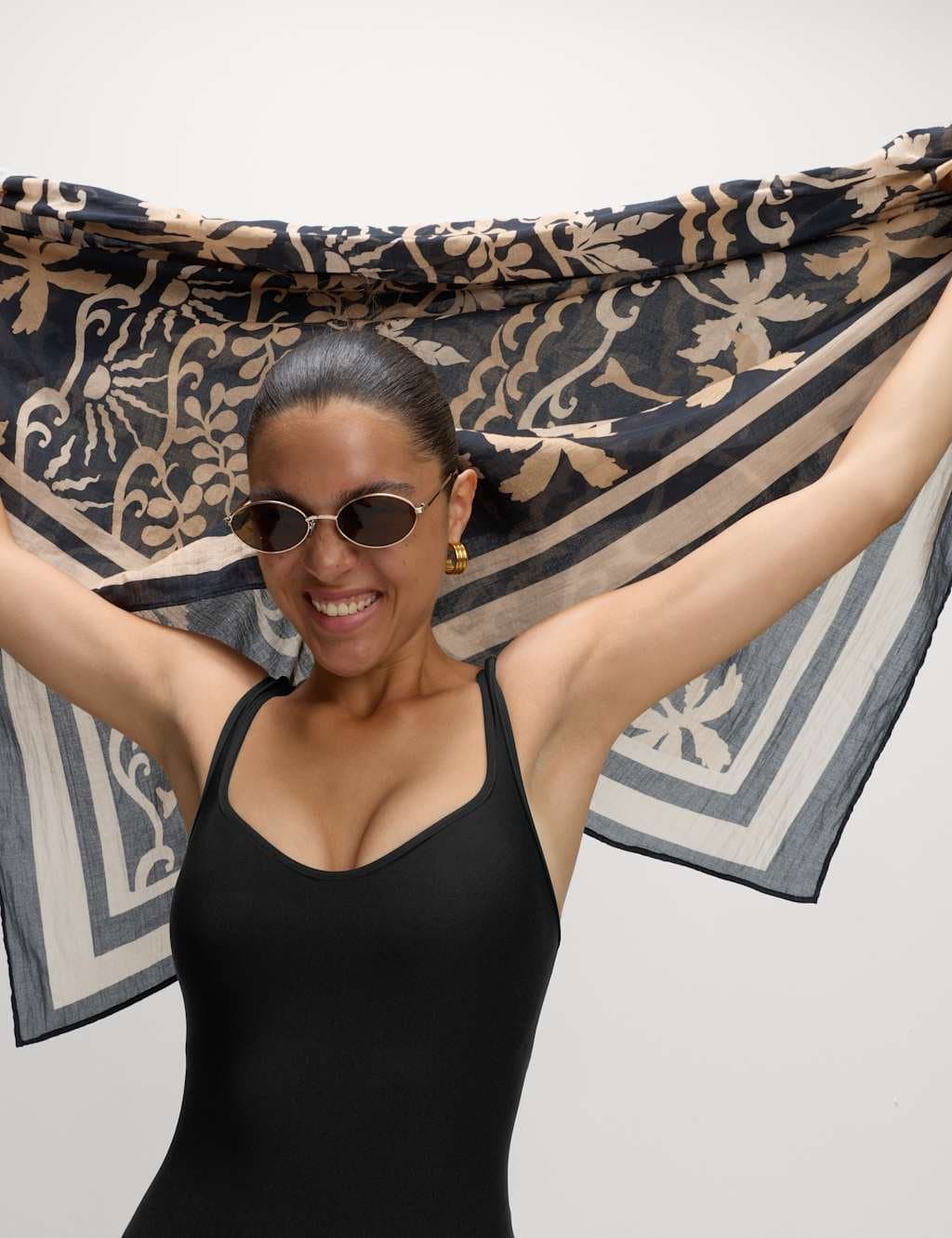 Marks & Spencer M&S Tummy Control Neoprene Swimsuit Black