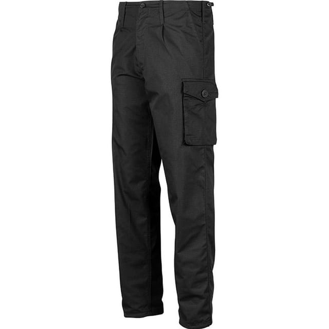 Mil-Com Mil-Com Men's Mod Police Trousers in Black - 3