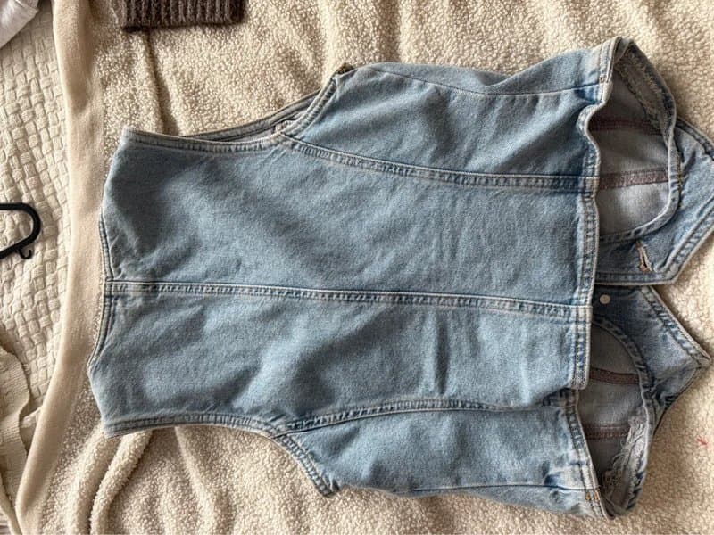New Look Denim waist coat