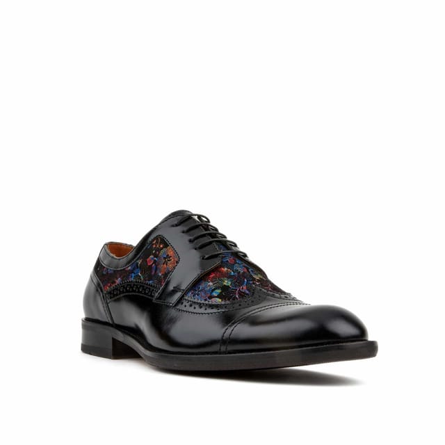 Embassy London Embassy London Men's Orlando - Black Flower - 3