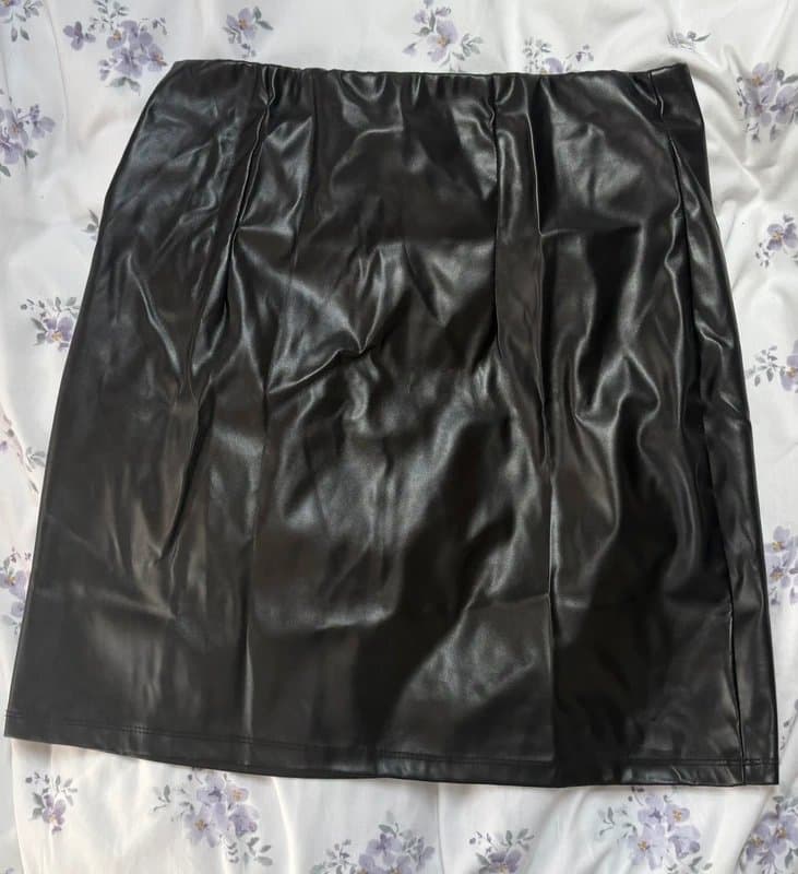 ASOS ASOS Faux Leather Skirt