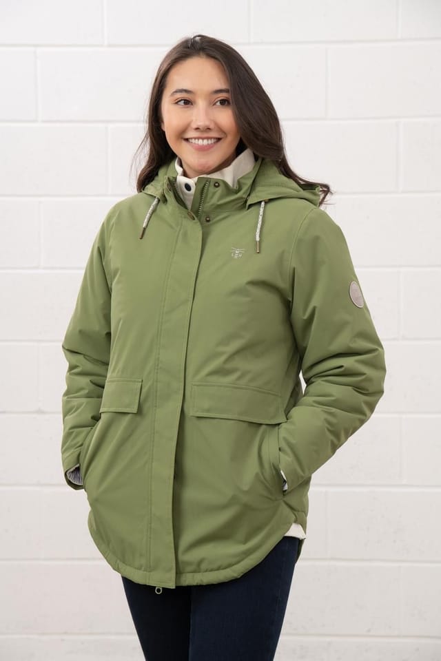 Lighthouse Clothing Lighthouse Clothing Women's Tess Coat in Green - 2