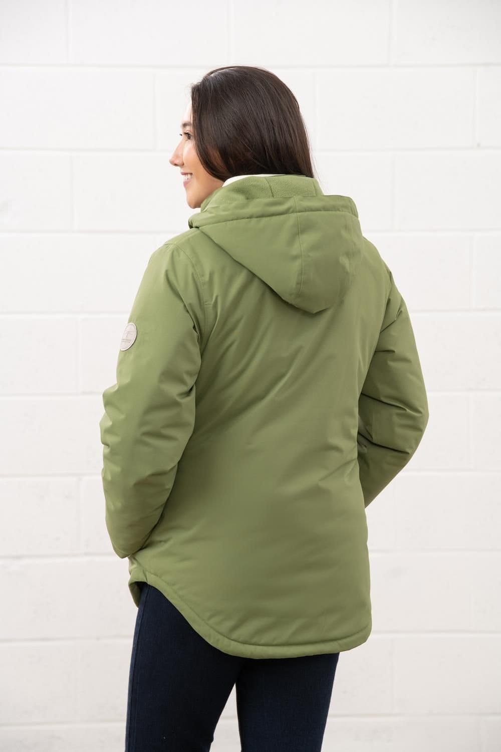 Lighthouse Clothing Lighthouse Clothing Women's Tess Coat in Green - 4