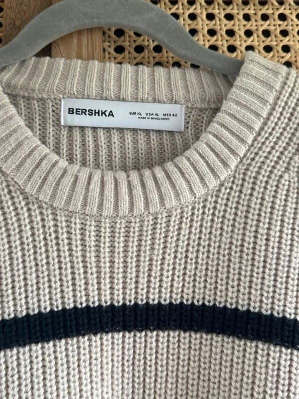 Bershka Bershka stripe knit jumper