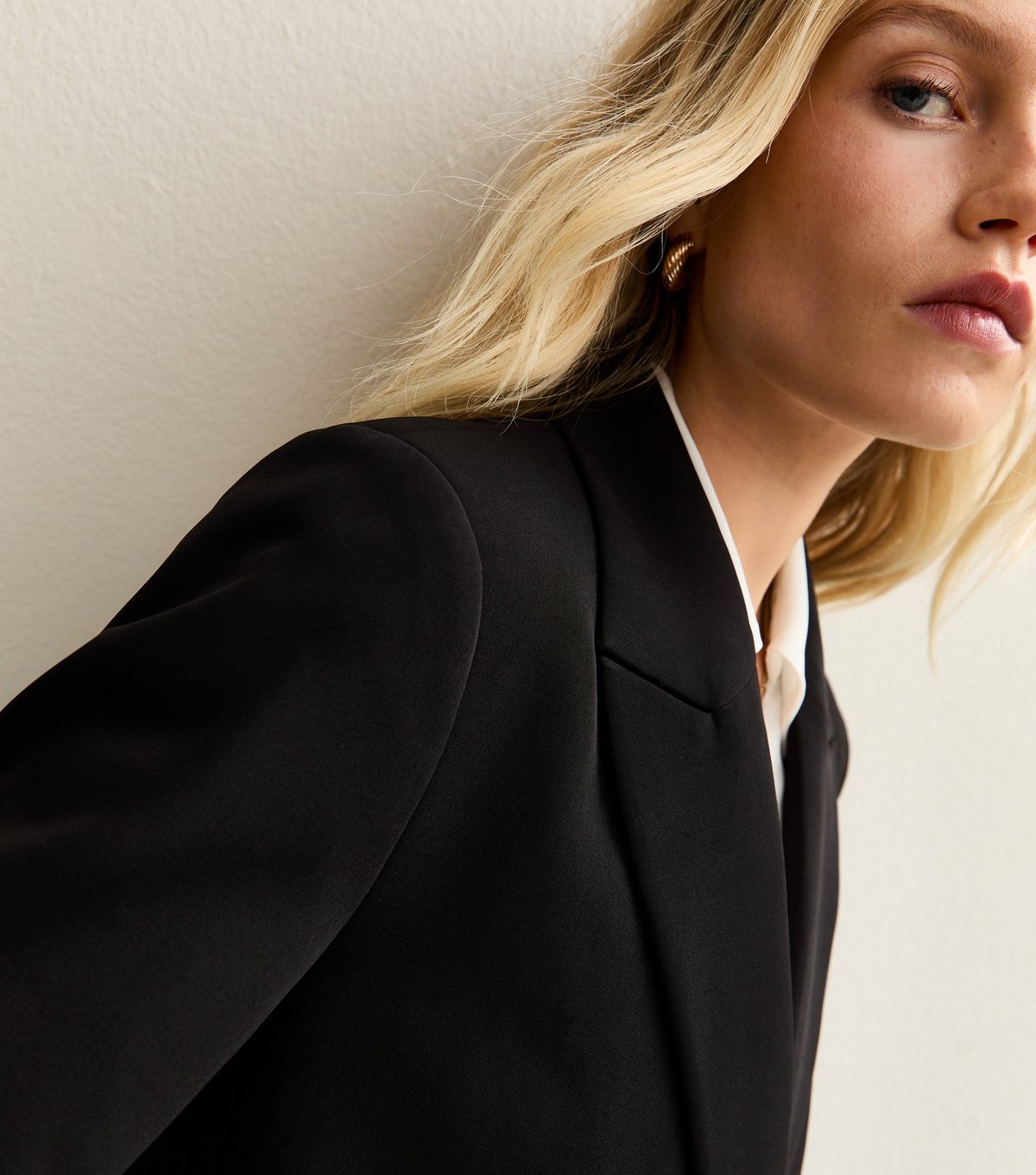 New Look Women's Black Single Breasted Blazer Jacket New Look - 3