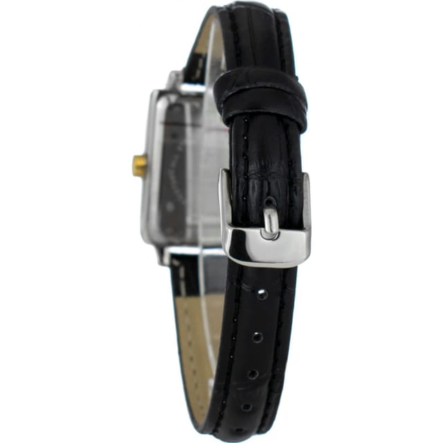 Justina Justina Women's 21992N 22mm Quartz Watch in Black - 2