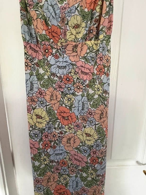 ASOS Asos floral dress midaxi 12 dress