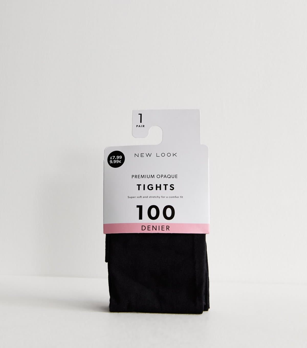 New Look Black Premium 100 Denier Opaque Tights New Look