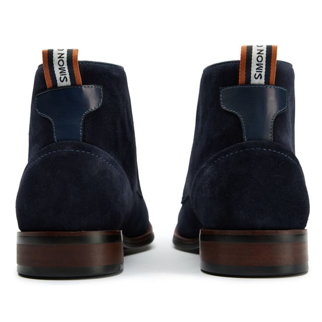 Simon Carter SIMON CARTER Men's Allos Chukka Boots in Blue - 2