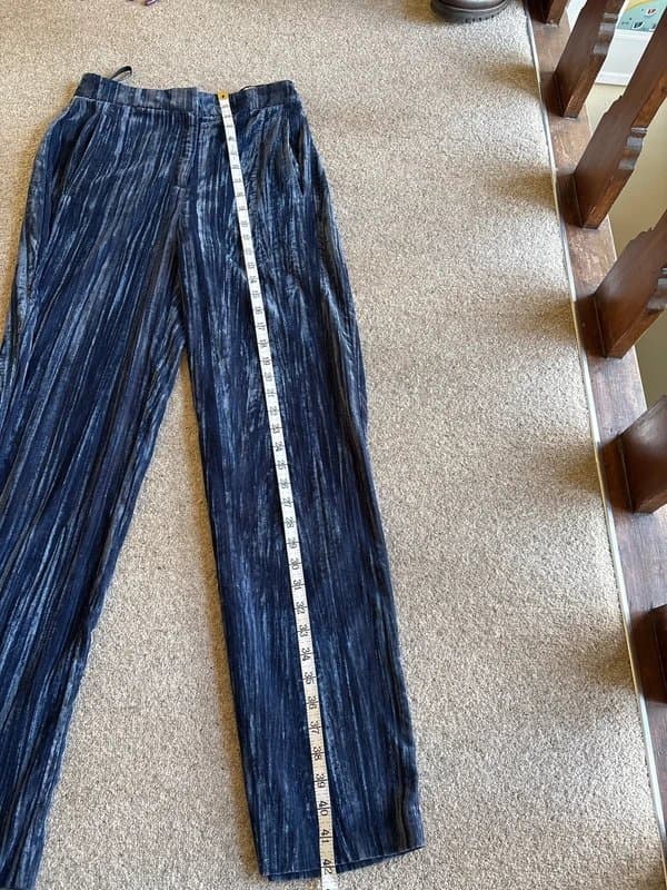 Topshop Top shop crushed Velvet trousers