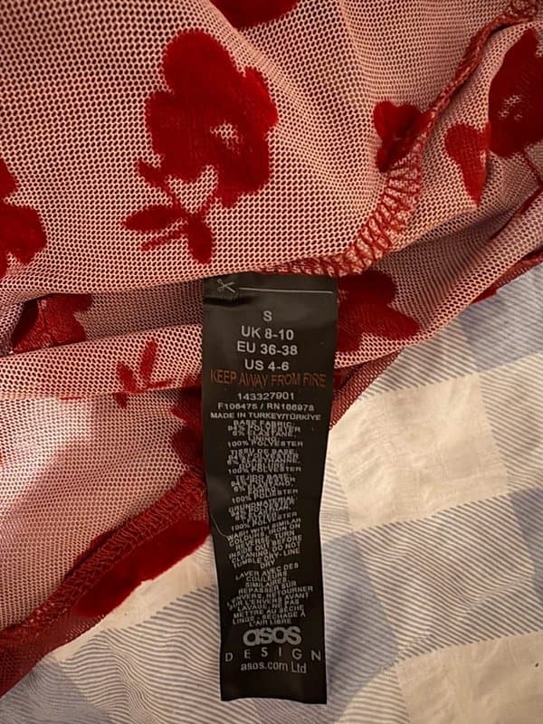 ASOS ASOS red top