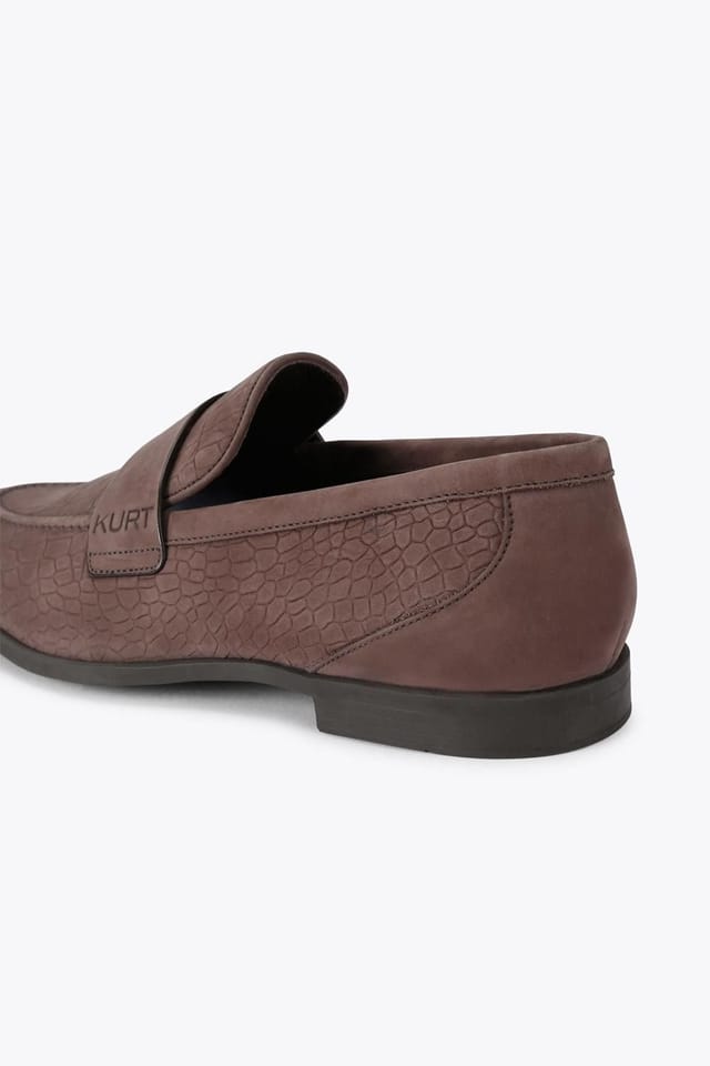Kurt Geiger London Kurt Geiger London Men's 'Aldgate Flex' Nubuck Shoes in Dark Brown - 3