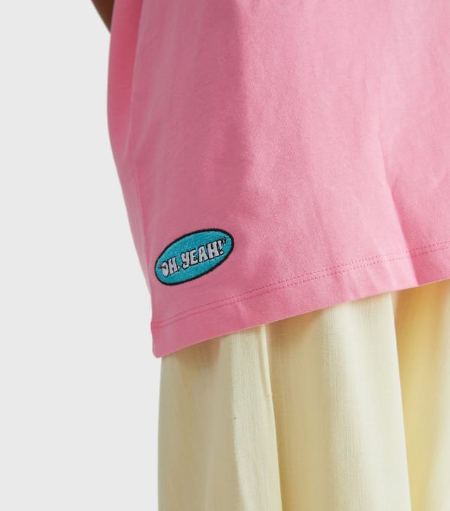 Skinnydip Women's Pink The Simpsons Get Duffed Print T-Shirt Skinnydip New Look - 3
