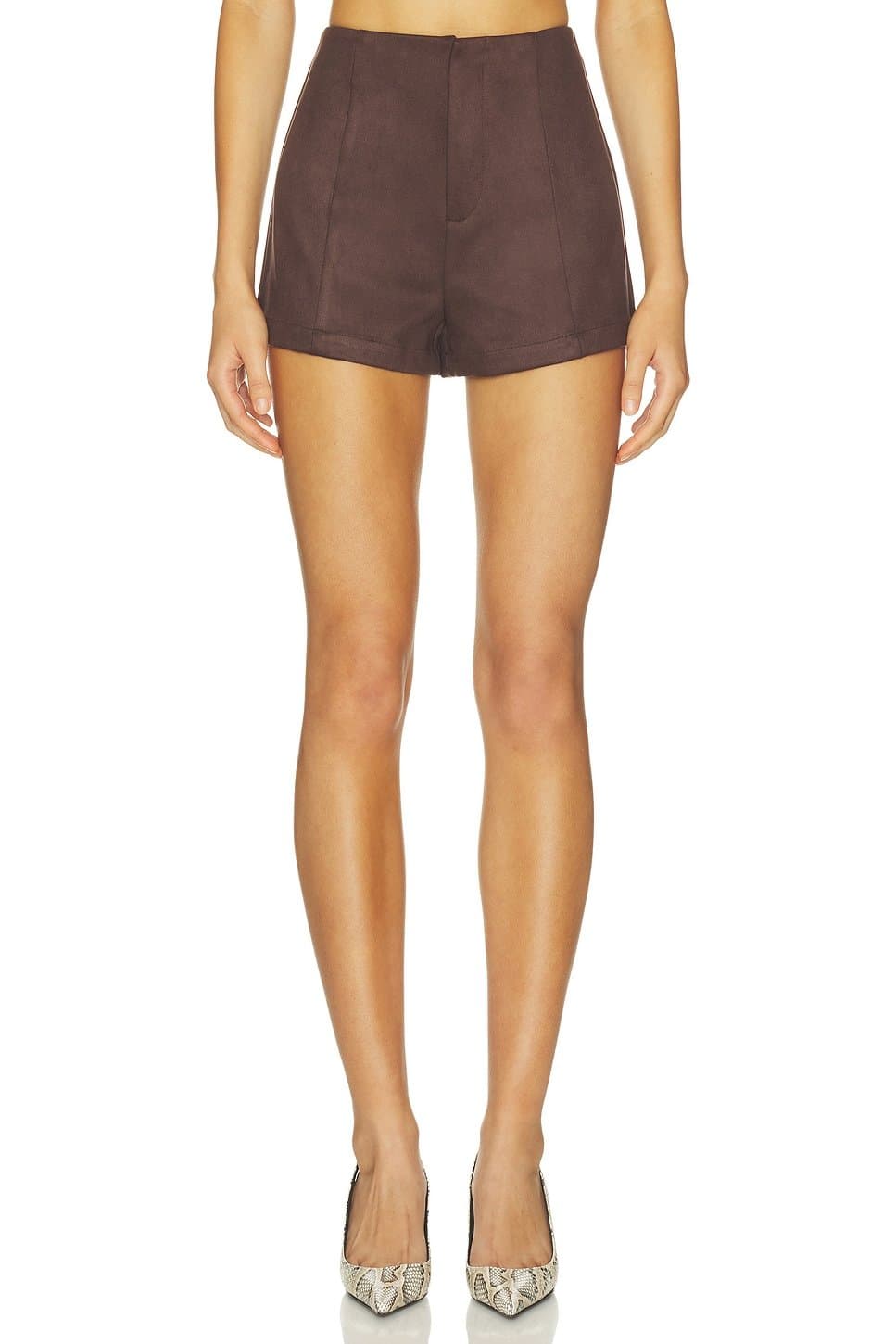 revolve Marais Faux Suede Shorts