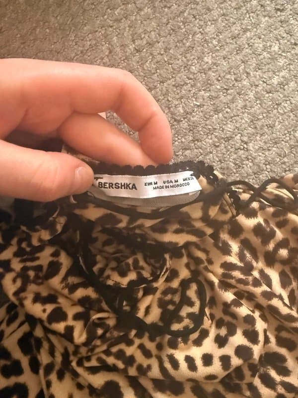 Bershka Bershka leopard dress