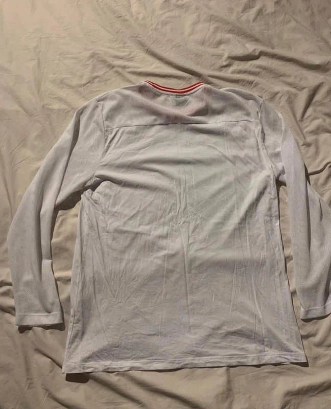 ASOS ASOS White Mesh Long Sleeved Shirt