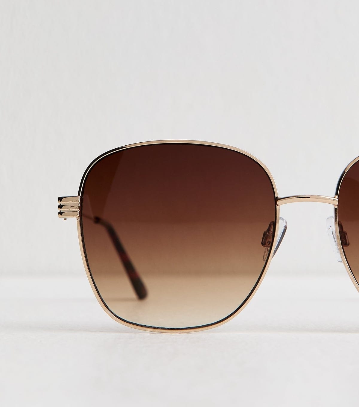 New Look Brown Oversized Round Sunglasses New Look - 4