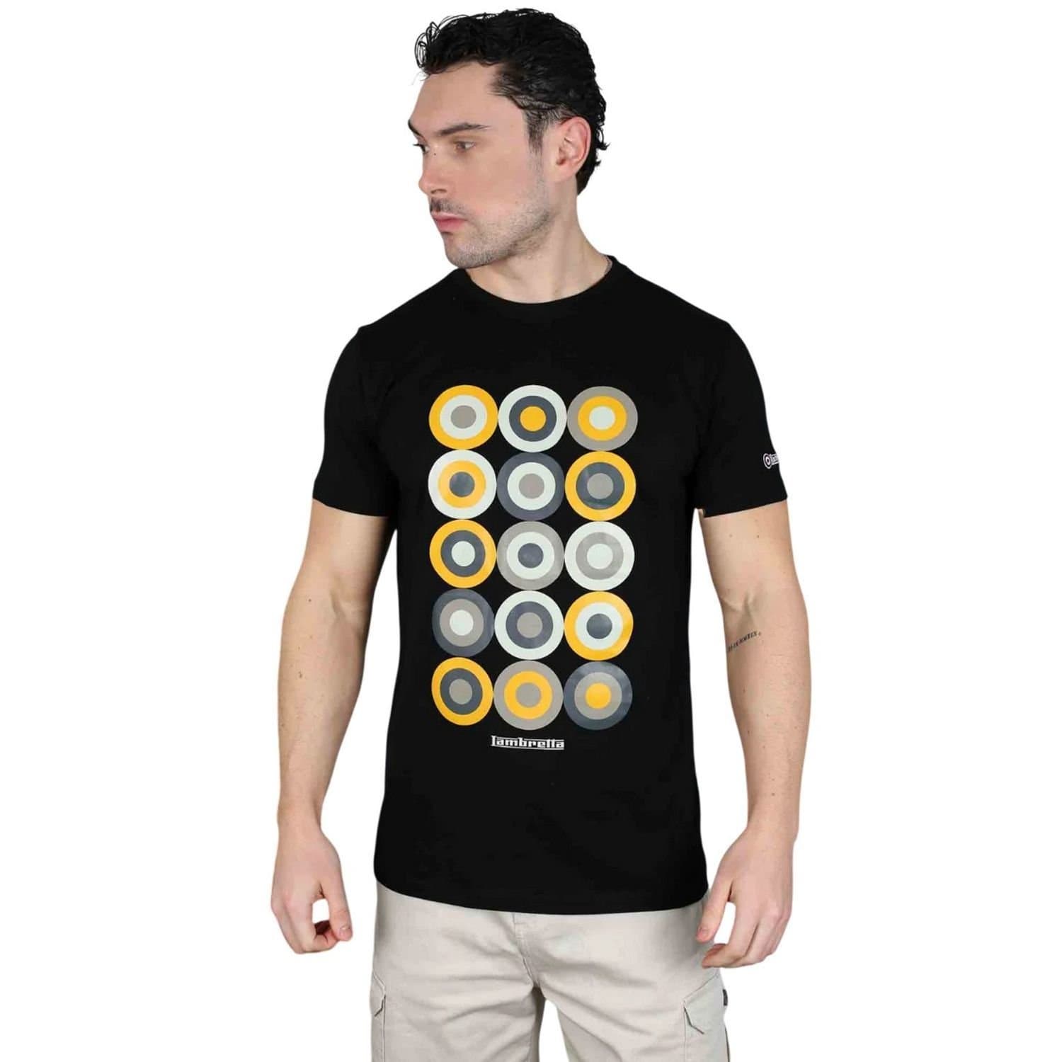 Lambretta Lambretta Men's Mod Target T-Shirt in Black