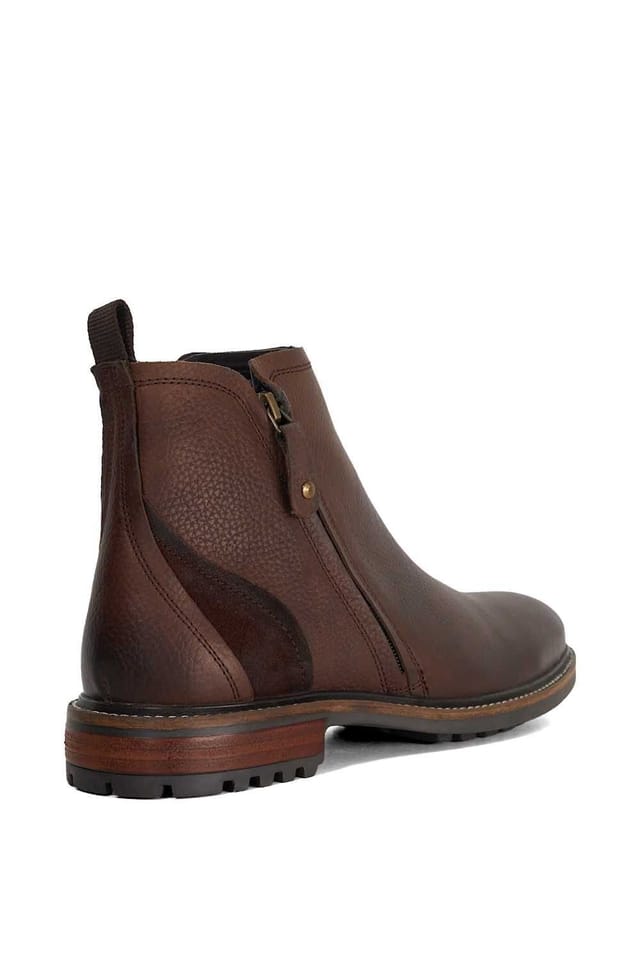 Dune London Dune London Men's 'Cian' Leather Casual Boots in Brown - 3