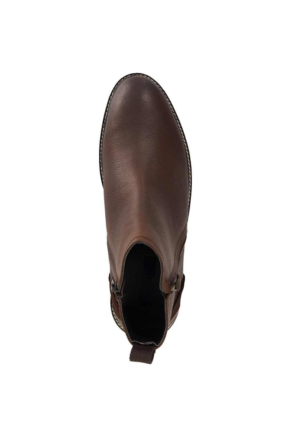 Dune London Dune London Men's 'Cian' Leather Casual Boots in Brown - 4