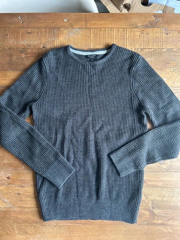 New Look Dark Grey Knitted Sweater