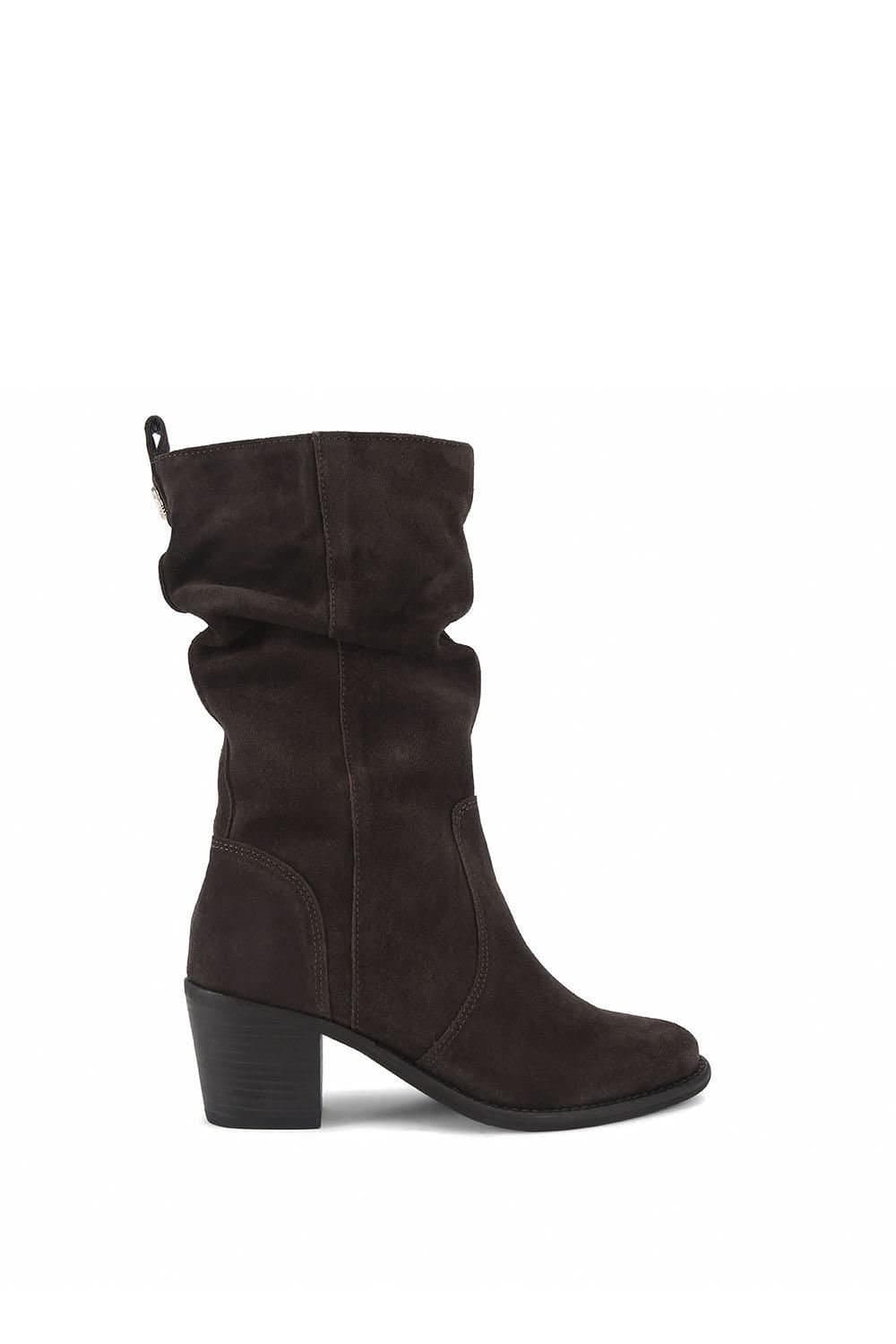 Carvela Carvela Women's 'Secil' Dark Grey Suede Chelsea Boots