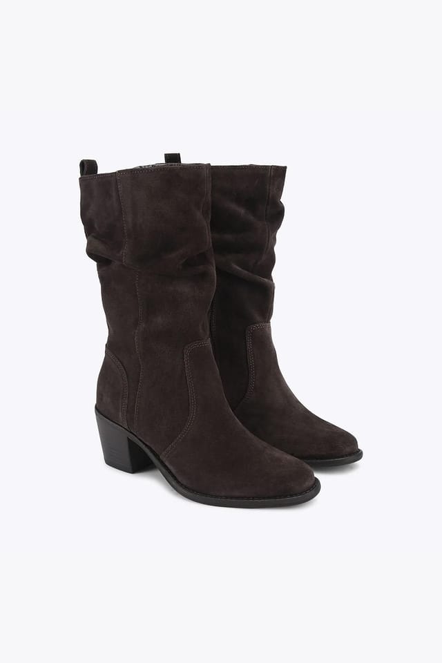 Carvela Carvela Women's 'Secil Knee High' Suede Boots in Dark Grey - 2