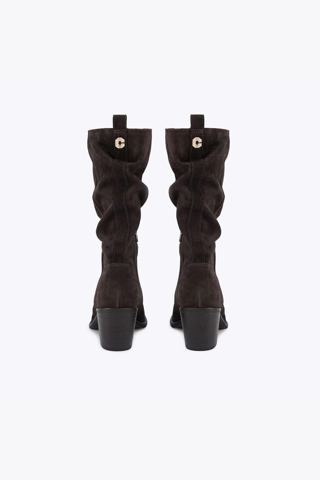 Carvela Carvela Women's 'Secil Knee High' Suede Boots in Dark Grey - 3