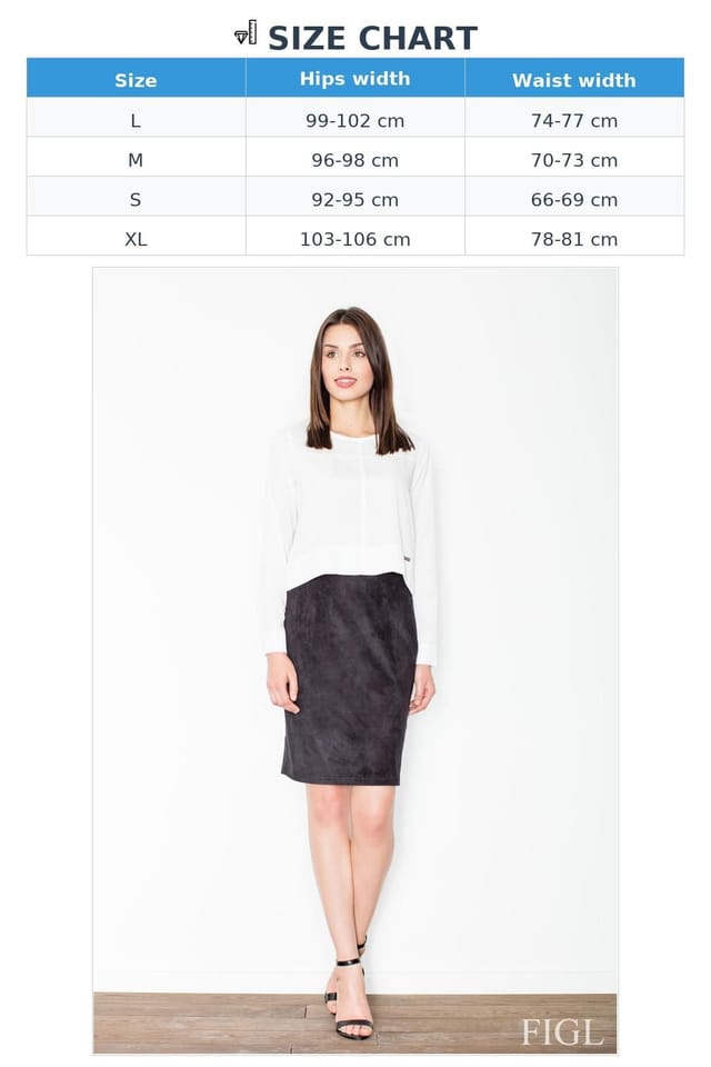 Love Lace Love Lace Women's Black Below Knee Straight Skirt - 2