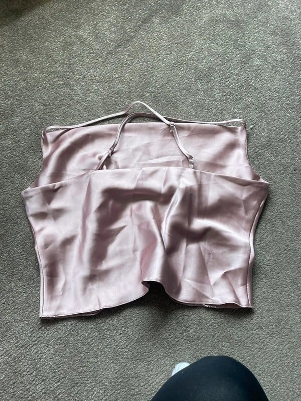 ASOS Design Pink cowl neck top - 1