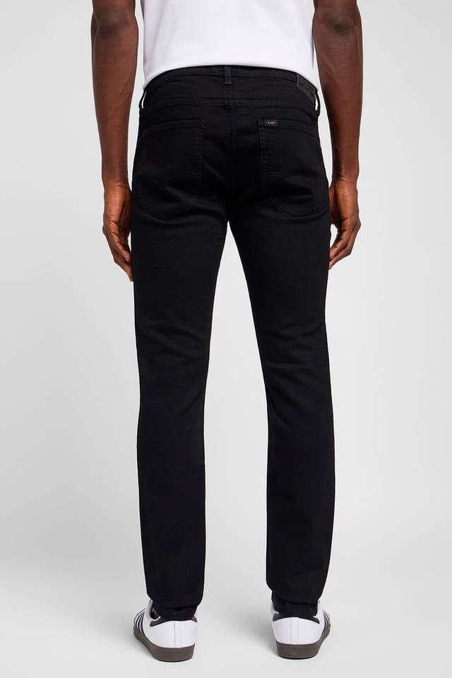 Lee Lee Men's Luke Slim Fit Jeans Clean Black - 2