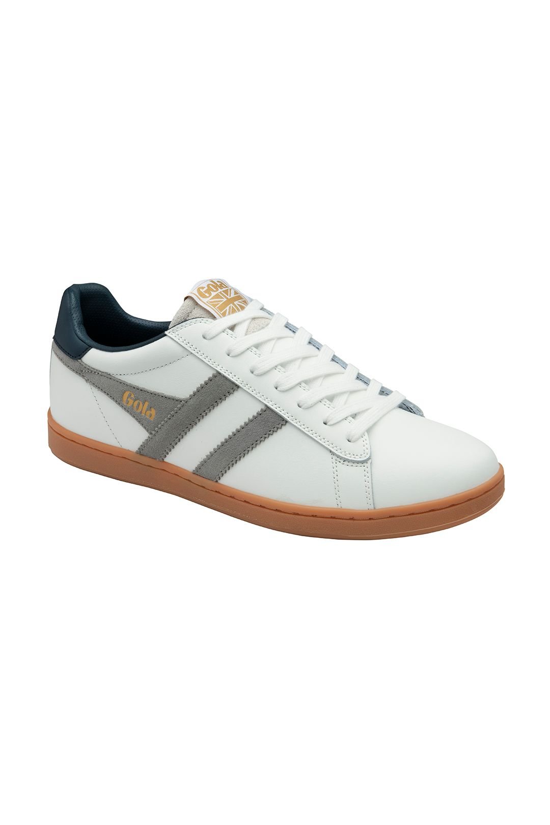 Gola Classics Gola Classics Men's 'Equipe Suede II' Suede Lace-Up Trainers in White - 2