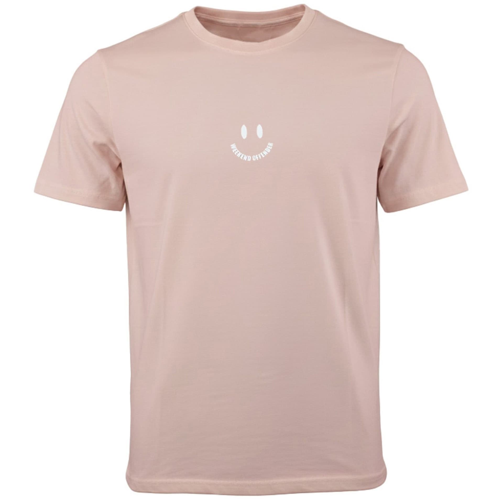 Weekend Offender Weekend Offender Men's Smile Light Pink T-Shirt