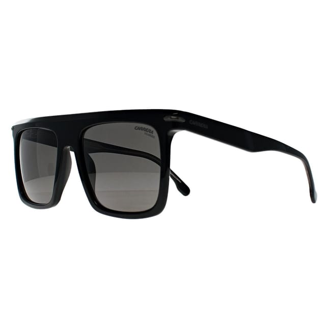 Carrera Carrera Men's Rectangle Black Dark Ruthenium Grey Polarized 359/S - 2