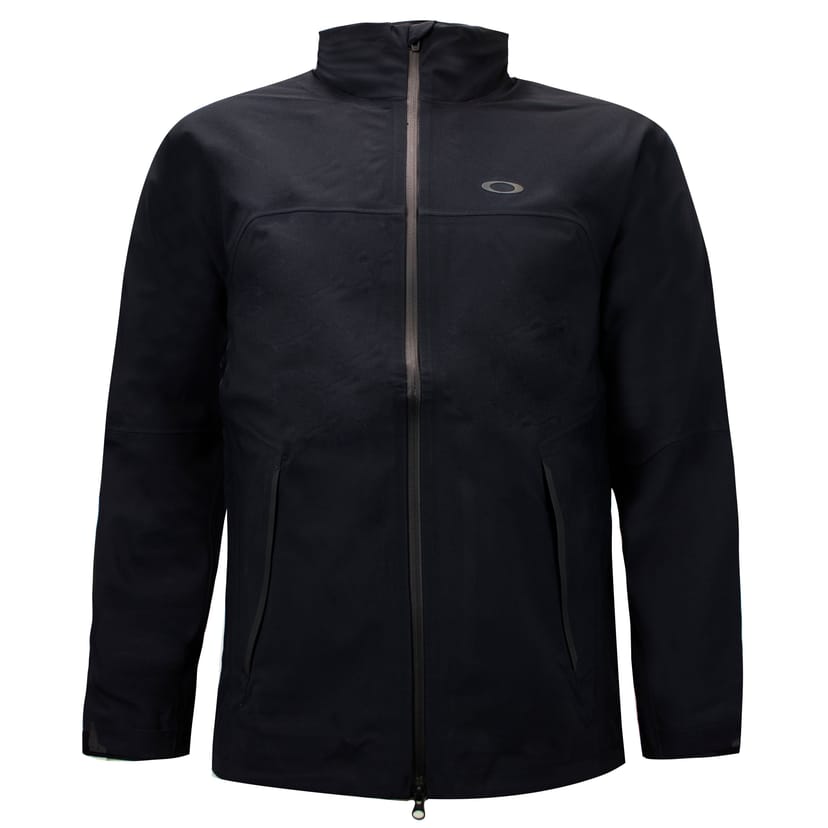 Oakley Oakley Men's Aero Jacket Zip Up Anorak Track Top Black - 1