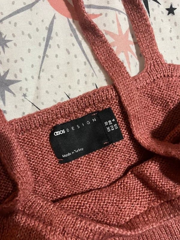 ASOS Knitted cropped top/ bralet