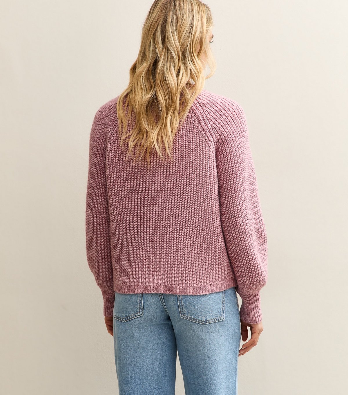 New Look Women's Maternity Pink Ribbed Raglan Cardigan New Look - 4