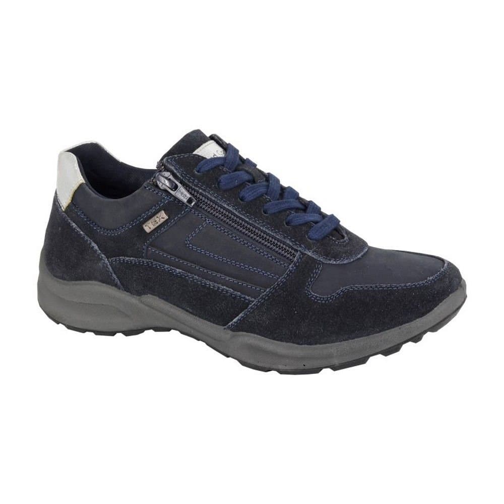 Mod Comfys Mod Comfys Navy Nubuck Trainers for Women