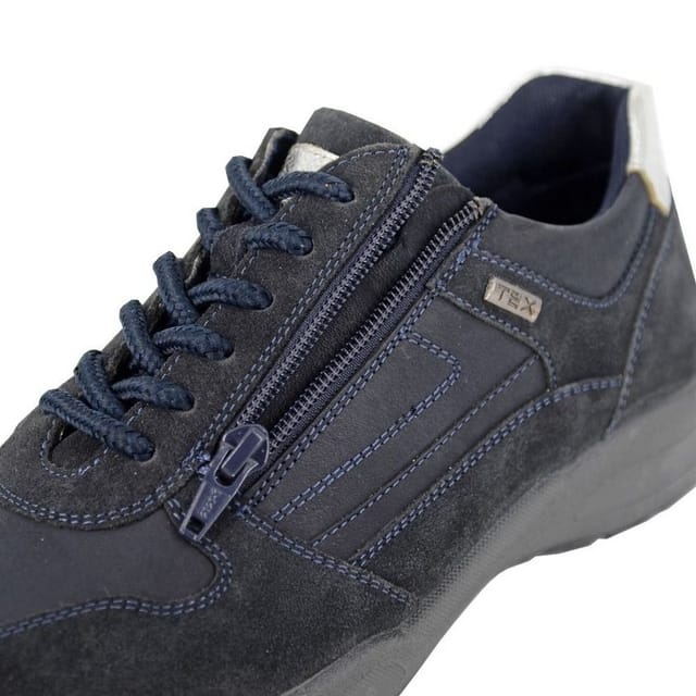Mod Comfys Mod Comfys Women's Tissington Nubuck Trainers in Navy - 3
