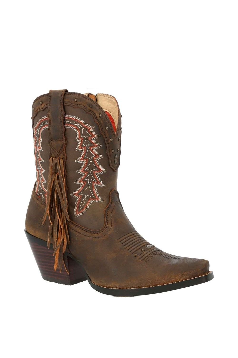 Durango Durango Women's Crush Ankle Boot in Brown - 4